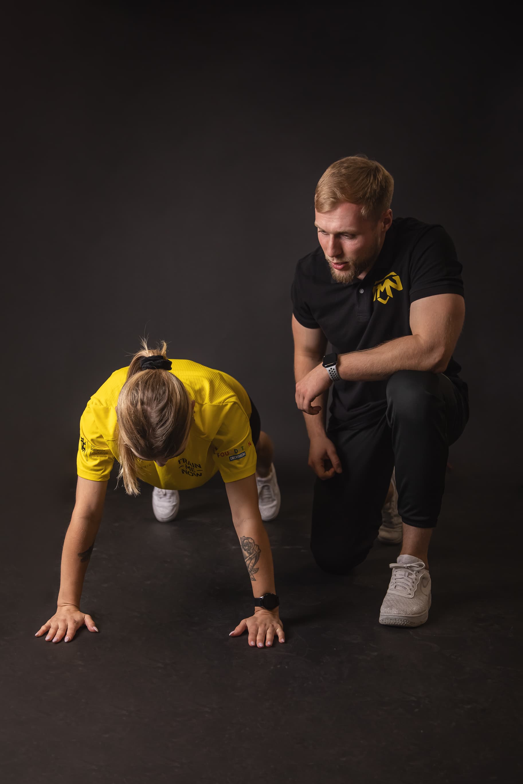 Trener TMN prowadzący trening personalny