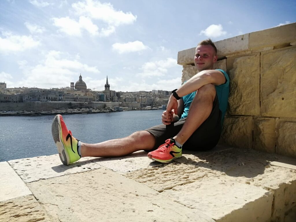 Valetta stolica Malty zwiedzanie i bieganie