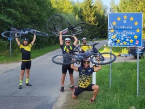 wycieczka rowerowa na Litwę