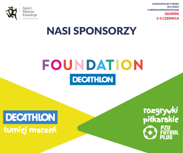 Gdańsk Turniej sportowy Sponsor Decathlon Foundation
